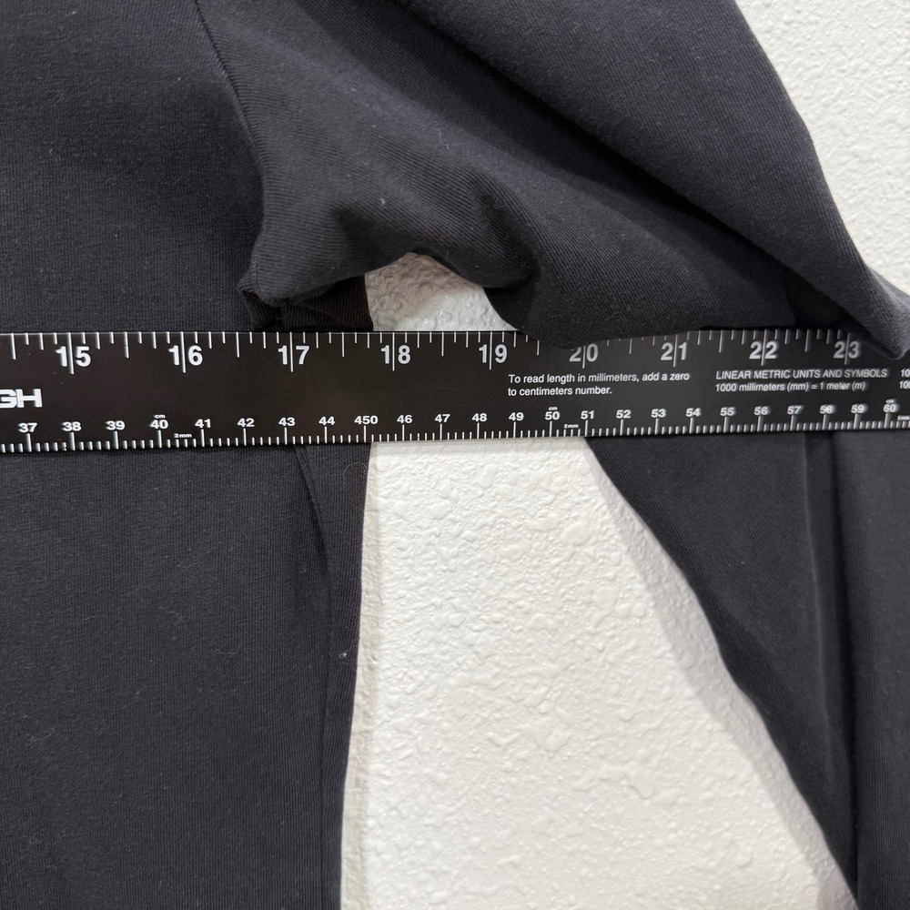 Nike Dri Fit Cotton Long Sleeve Tee Practice Made Perfect Black Size Medium - Picture 5 of 7